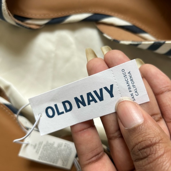 Old Navy Striped Flats: Size 10 - Picture 5 of 6